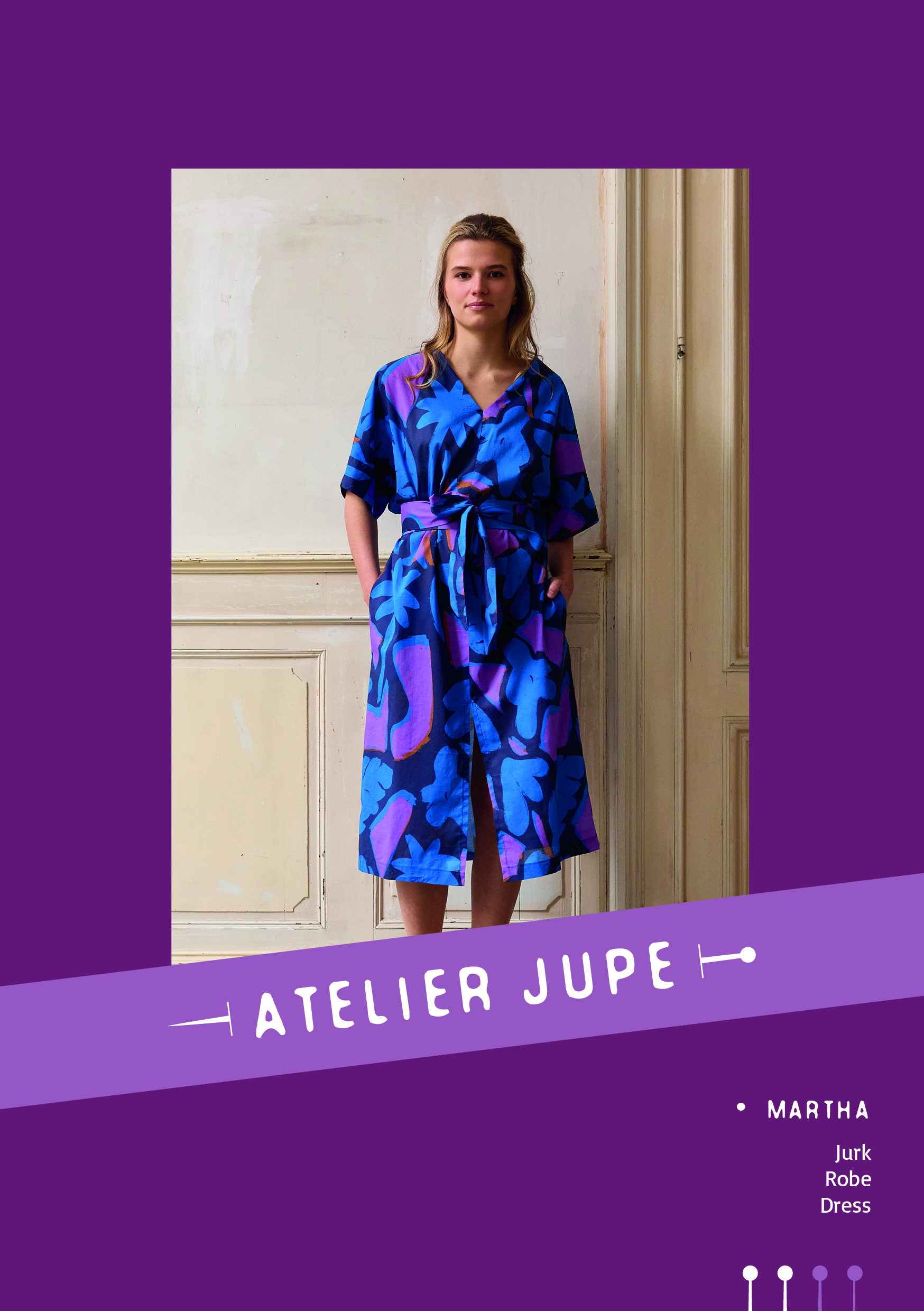 Patroon jurk Martha - Atelier Jupe